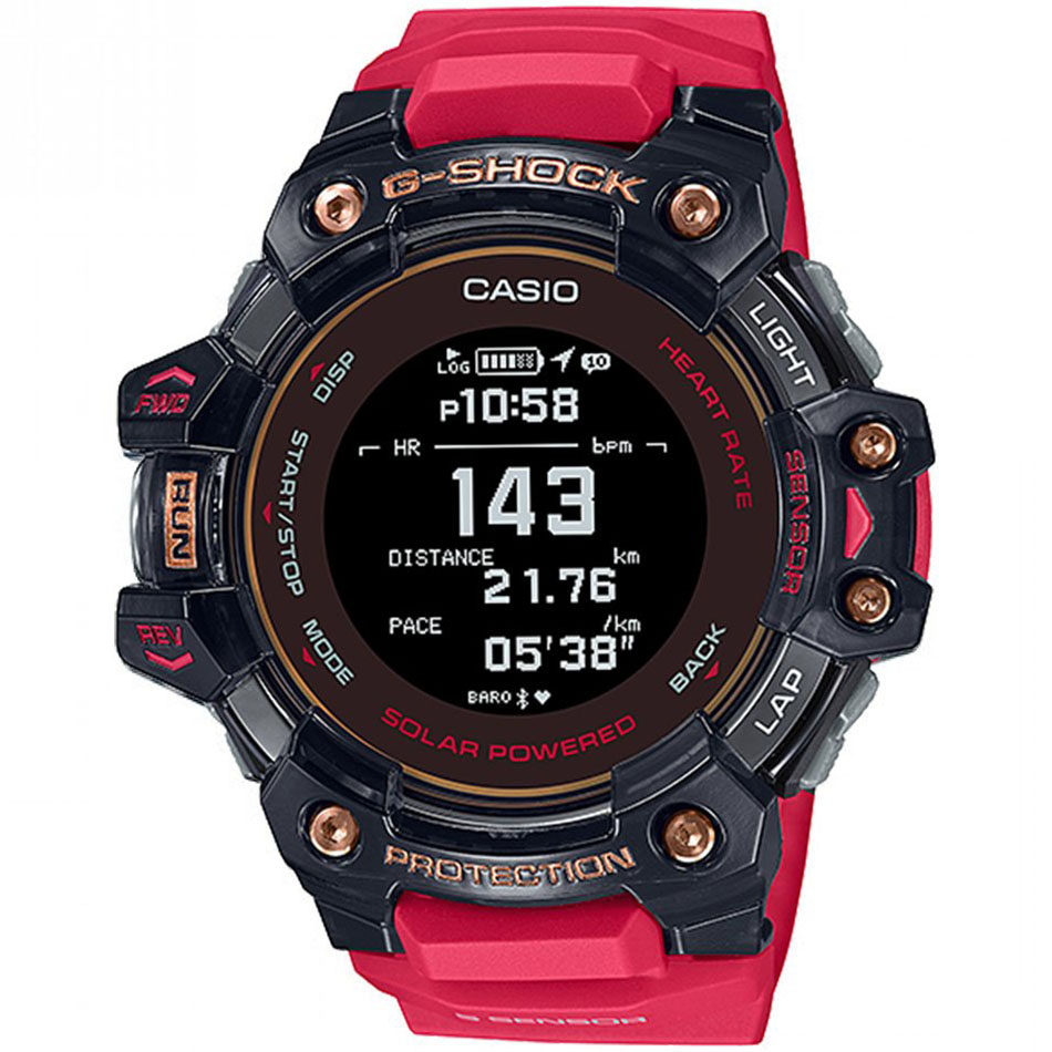 Casio G-Shock G-Squad Heart Rate Monitor -älykello GBD-H1000-4A1ER