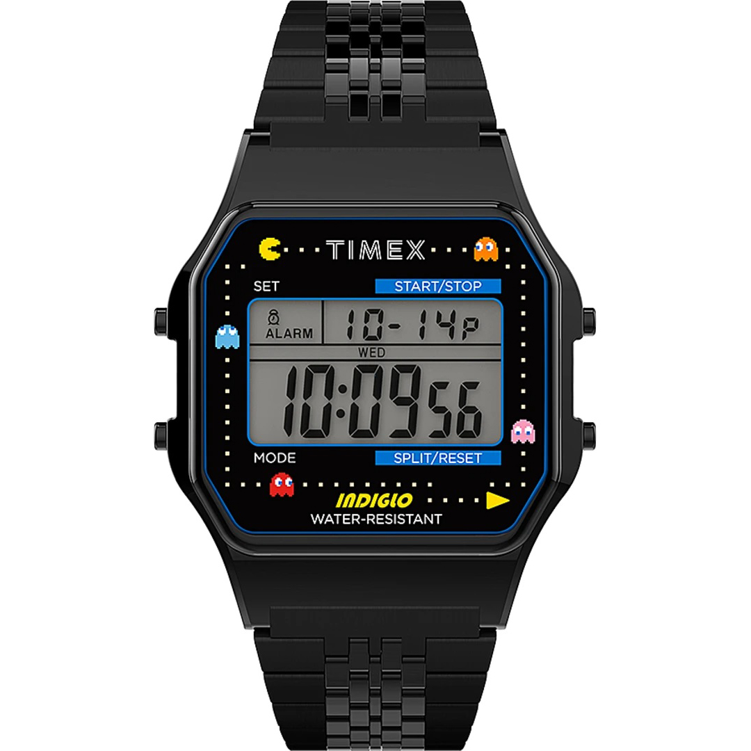 Timex T80 Pac-Man -rannekello TW2U32100